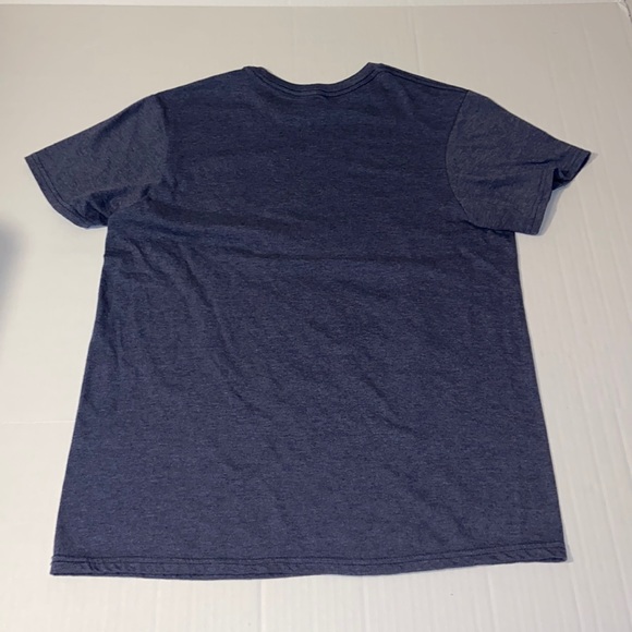 Seinfeld Unisex Size Medium Short Sleeve Distressed Graphic Gray T-Shirt - Picture 2 of 4